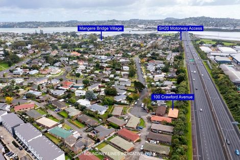 Photo of property in 100 Crawford Avenue, Mangere Bridge, Auckland, 2022