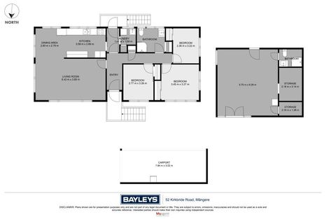 Photo of property in 52 Kirkbride Road, Mangere, Auckland, 2022