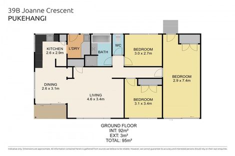 Photo of property in 39b Joanne Crescent, Pukehangi, Rotorua, 3015