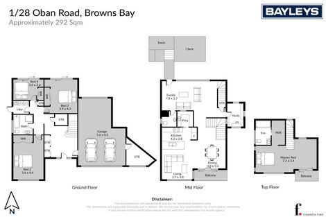 Photo of property in 1/28 Oban Road, Browns Bay, Auckland, 0630
