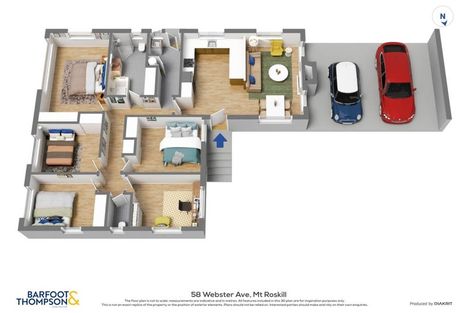 Photo of property in 58 Webster Avenue, Mount Roskill, Auckland, 1041