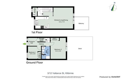 Photo of property in 3/12 Vallance Street, Kilbirnie, Wellington, 6022