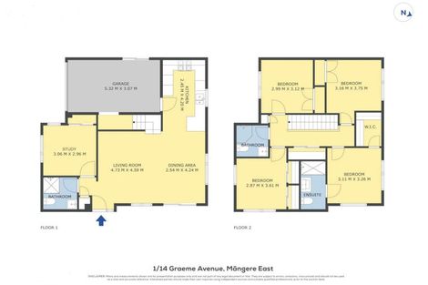 Photo of property in 14a Graeme Avenue, Mangere East, Auckland, 2024