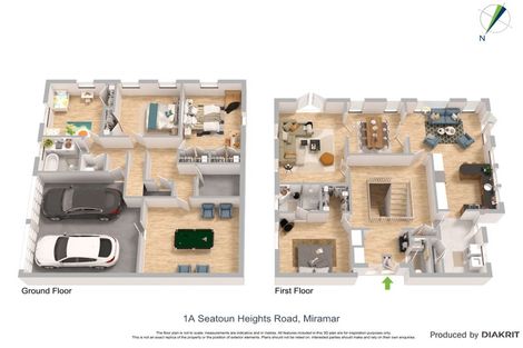 Photo of property in 1a Seatoun Heights Road, Miramar, Wellington, 6022