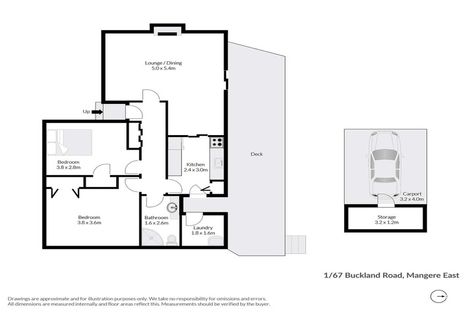 Photo of property in 1/67 Buckland Road, Mangere East, Auckland, 2024