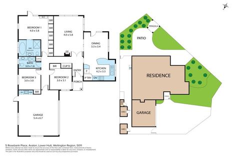 Photo of property in 5 Rosebank Place, Avalon, Lower Hutt, 5011