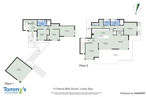 Photo of property in 4 Francis Bell Grove, Lowry Bay, Lower Hutt, 5013