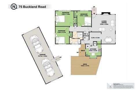 Photo of property in 75 Buckland Road, Mangere East, Auckland, 2024