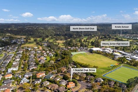 Photo of property in 1 Scarlet Oak Drive, Schnapper Rock, Auckland, 0632