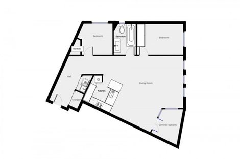 Photo of property in Dominion Apartments, 11/80 Victoria Street, Wellington Central, Wellington, 6011