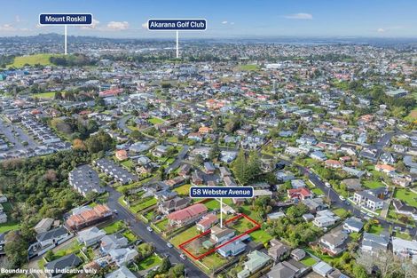 Photo of property in 58 Webster Avenue, Mount Roskill, Auckland, 1041