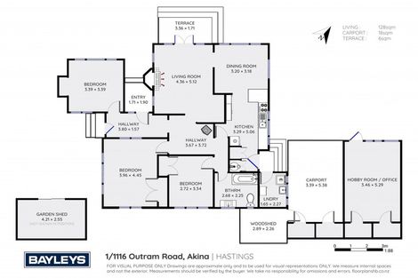 Photo of property in 1/1116 Outram Road, Akina, Hastings, 4122