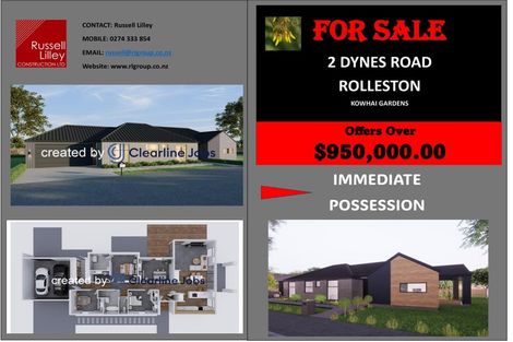 Photo of property in 2 Dynes Road, Rolleston, 7615