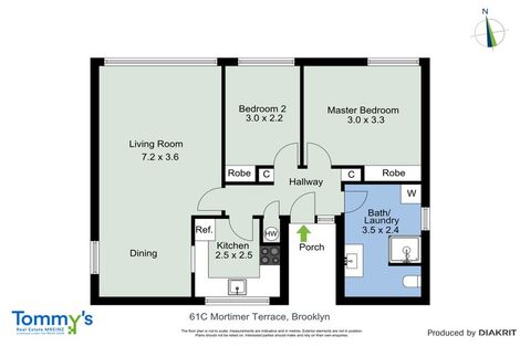 Photo of property in 61c Mortimer Terrace, Brooklyn, Wellington, 6021