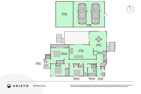 Photo of property in 2/4 Dorrit Lane, Howick, Auckland, 2014