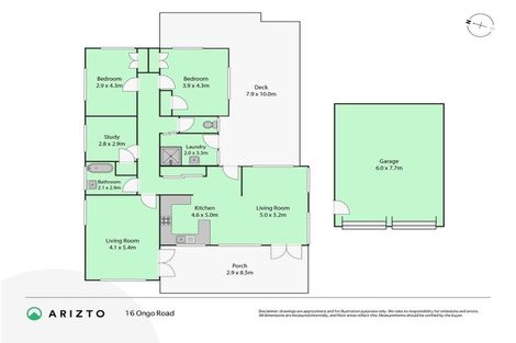 Photo of property in 16 Ongo Road, Hunterville, 4730