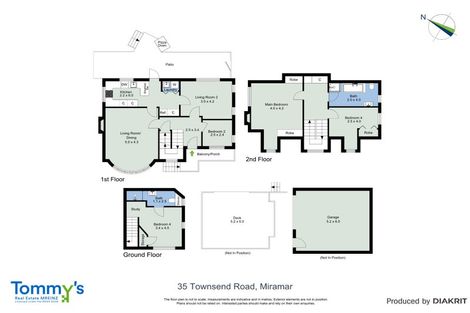 Photo of property in 35 Townsend Road, Miramar, Wellington, 6022