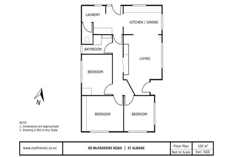 Photo of property in 89 Mcfaddens Road, St Albans, Christchurch, 8052