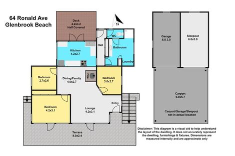 Photo of property in 64 Ronald Avenue, Glenbrook, Waiuku, 2681