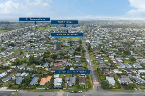 Photo of property in 27 Park Estate Road, Rosehill, Papakura, 2113