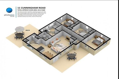 Photo of property in 11 Cunningham Road, Beerescourt, Hamilton, 3200