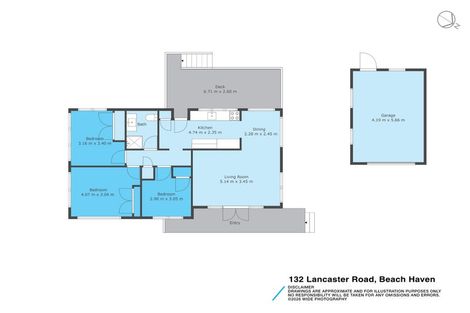Photo of property in 132 Lancaster Road, Beach Haven, Auckland, 0626