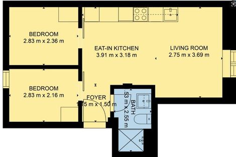 Photo of property in Twin Towers, 703/17 Putney Way, Manukau, Auckland, 2104