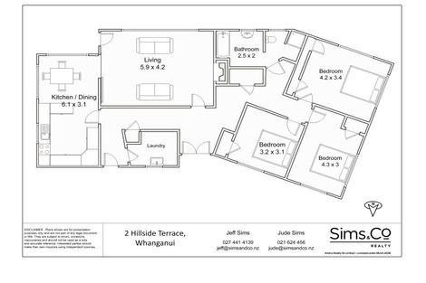 Photo of property in 2 Hillside Terrace, Saint Johns Hill, Whanganui, 4500