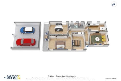 Photo of property in 9 Albert Pryor Avenue, Henderson, Auckland, 0612