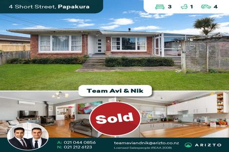 Photo of property in 4 Short Street, Papakura, 2110