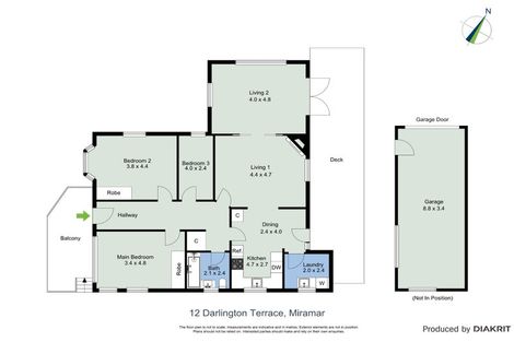 Photo of property in 12 Darlington Terrace, Miramar, Wellington, 6022