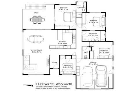 Photo of property in 21 Oliver Street, Warkworth, 0910