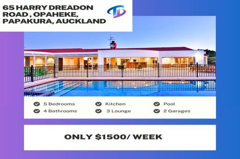 Photo of property in 65 Harry Dreadon Road, Opaheke, Papakura, 2584