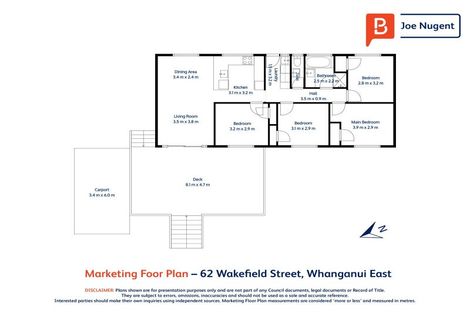 Photo of property in 62 Wakefield Street, Whanganui East, Whanganui, 4500