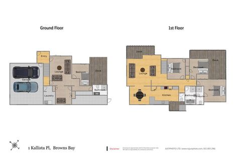 Photo of property in 1 Kallista Place, Browns Bay, Auckland, 0630