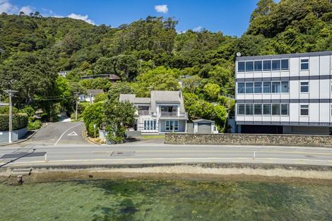 Photo of property in 1/2 Gill Road, Lowry Bay, Lower Hutt, 5013