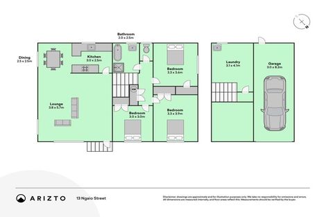 Photo of property in 13 Ngaio Street, Onerahi, Whangarei, 0110