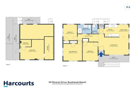 Photo of property in 19 Minaret Drive, Bucklands Beach, Auckland, 2014