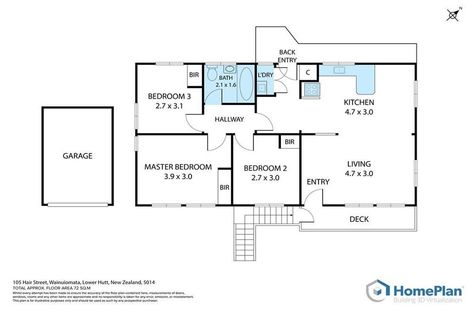 Photo of property in 105 Hair Street, Wainuiomata, Lower Hutt, 5014
