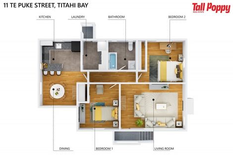 Photo of property in 11 Te Puke Street, Titahi Bay, Porirua, 5022