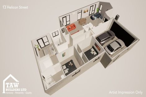 Photo of property in 13 Helicon Street, Pegasus, 7612