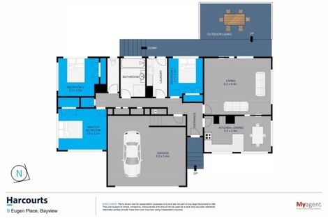 Photo of property in 9 Eugen Place, Bayview, Auckland, 0629