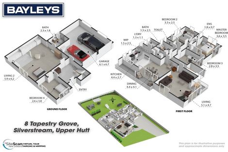 Photo of property in 8 Tapestry Grove, Silverstream, Upper Hutt, 5019