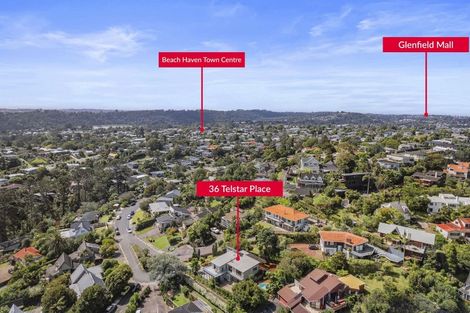 Photo of property in 36 Telstar Place, Beach Haven, Auckland, 0626