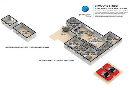 Photo of property in 3 Moore Street, Leamington, Cambridge, 3432