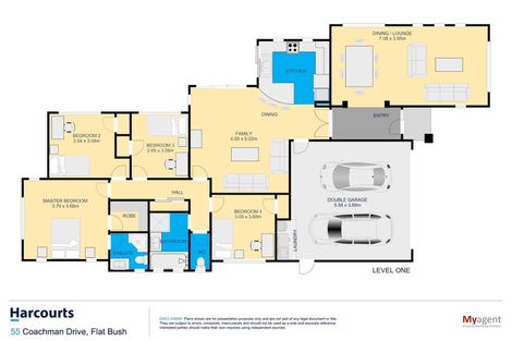 Photo of property in 55 Coachman Drive, Flat Bush, Auckland, 2016