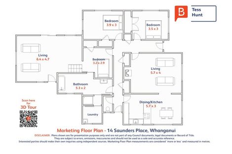 Photo of property in 14 Saunders Place, Gonville, Whanganui, 4501