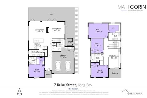 Photo of property in 7 Ruku Street, Long Bay, Auckland, 0630