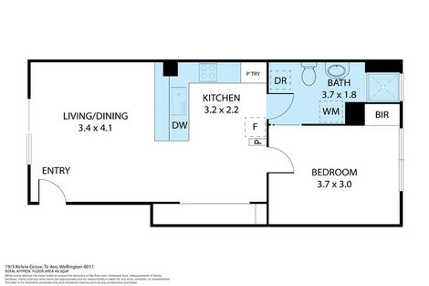 Photo of property in 19/3 Kelvin Grove, Te Aro, Wellington, 6011