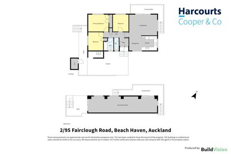 Photo of property in 2/95 Fairclough Road, Beach Haven, Auckland, 0626